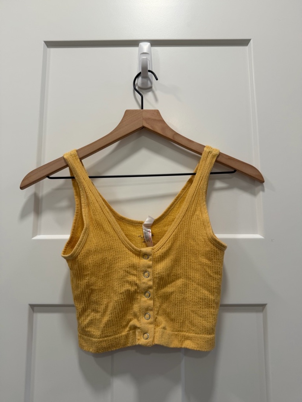 Yellow Urban Outfitters Seamless Tank